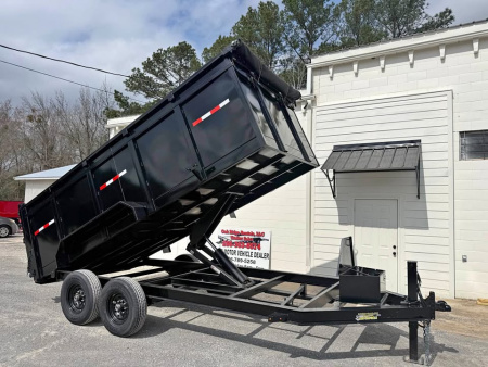 New 2026 Oak Ridge 7x16x4 14k Dump Trailer