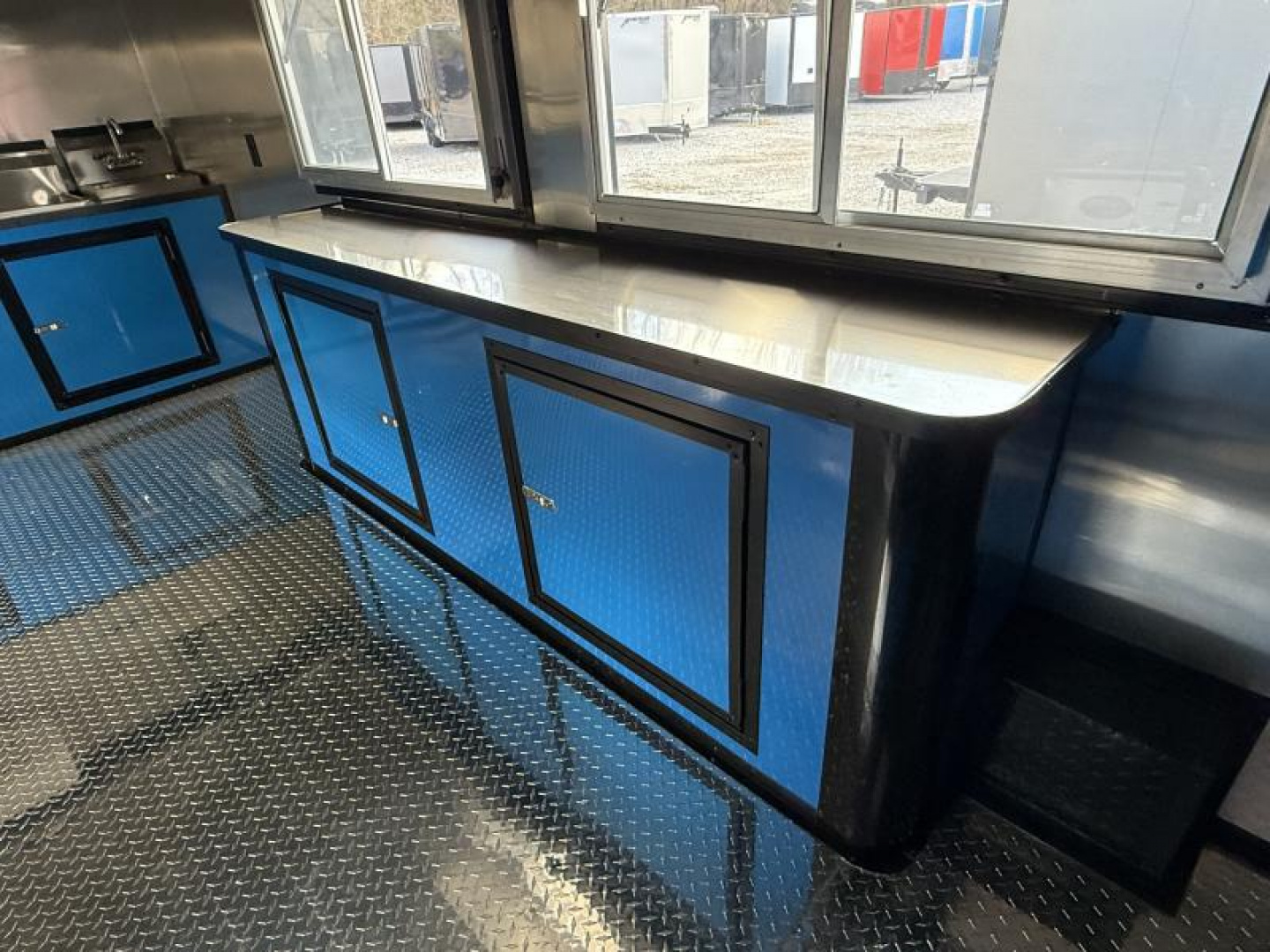 New 2026 Coast 2 Coast 8.5X20 TA CONCESSION TRAILER FULLY EQUIPPED BLACKOUT Concession