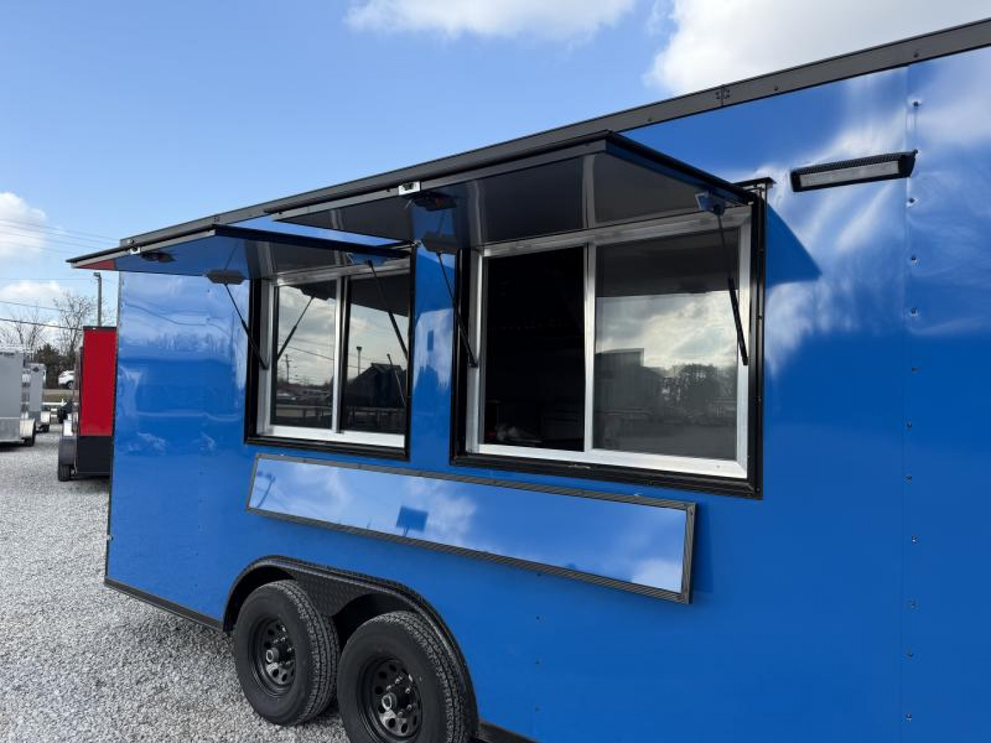 New 2026 Coast 2 Coast 8.5X20 TA CONCESSION TRAILER FULLY EQUIPPED BLACKOUT Concession