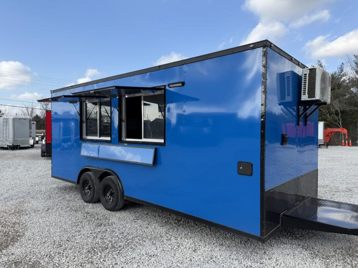 New 2026 Coast 2 Coast 8.5X20 TA CONCESSION TRAILER FULLY EQUIPPED BLACKOUT Concession