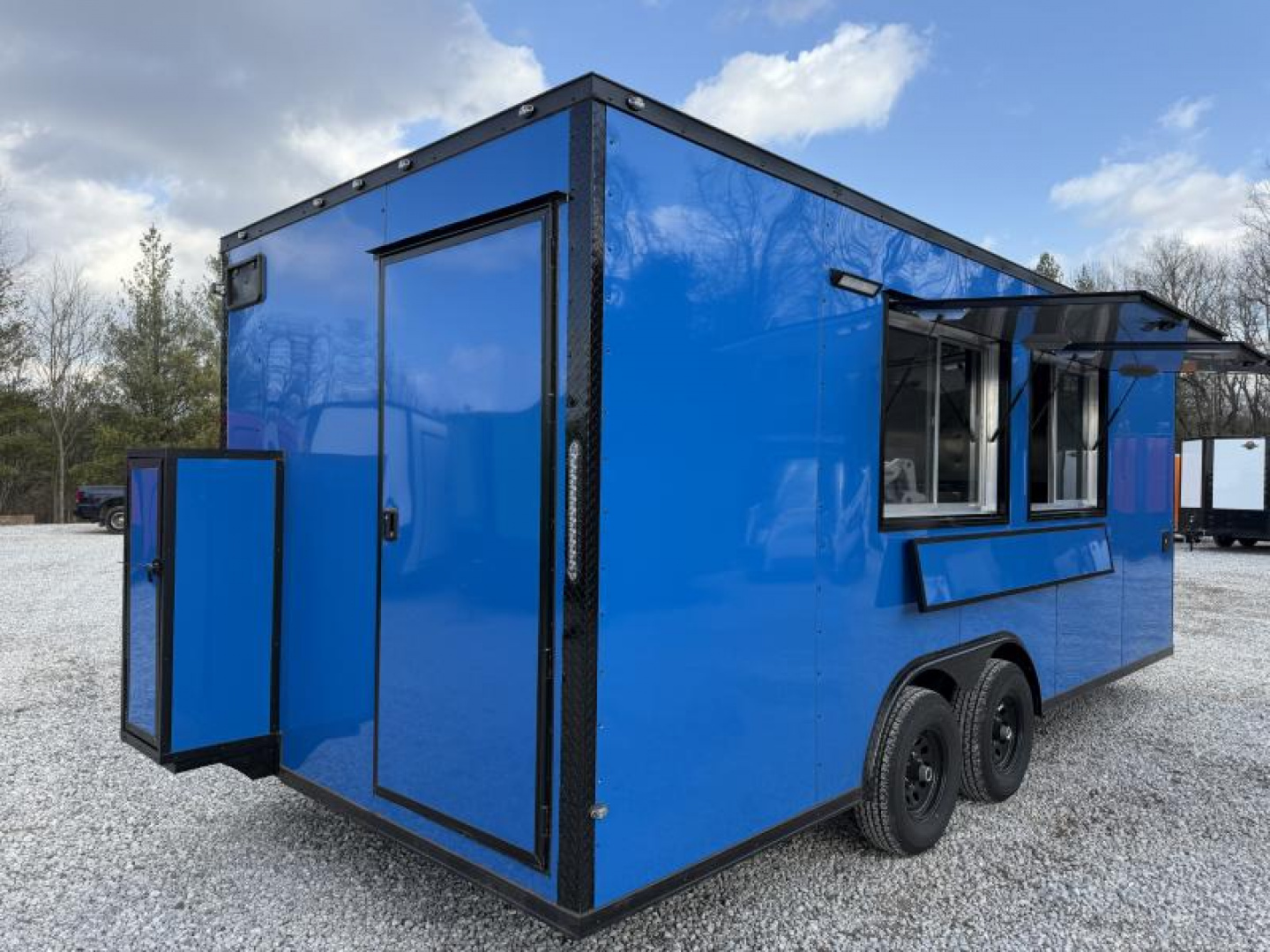 New 2026 Coast 2 Coast 8.5X20 TA CONCESSION TRAILER FULLY EQUIPPED BLACKOUT Concession