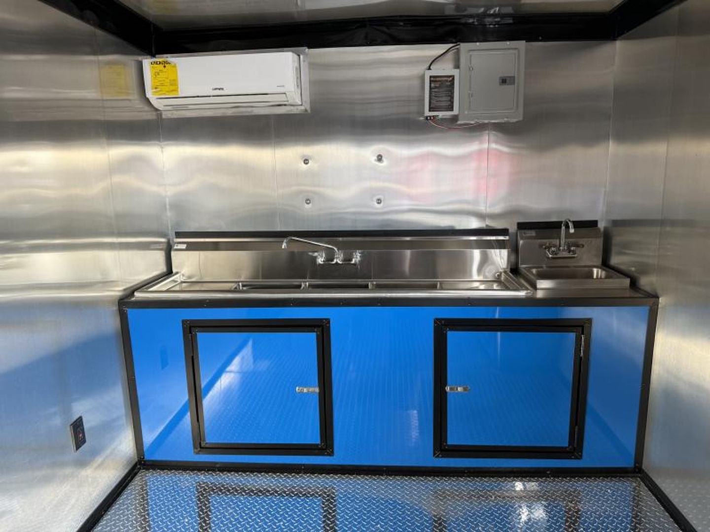 New 2026 Coast 2 Coast 8.5X20 TA CONCESSION TRAILER FULLY EQUIPPED BLACKOUT Concession
