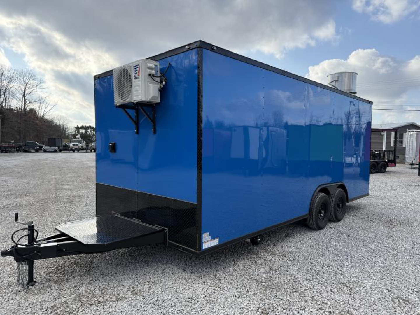 New 2026 Coast 2 Coast 8.5X20 TA CONCESSION TRAILER FULLY EQUIPPED BLACKOUT Concession