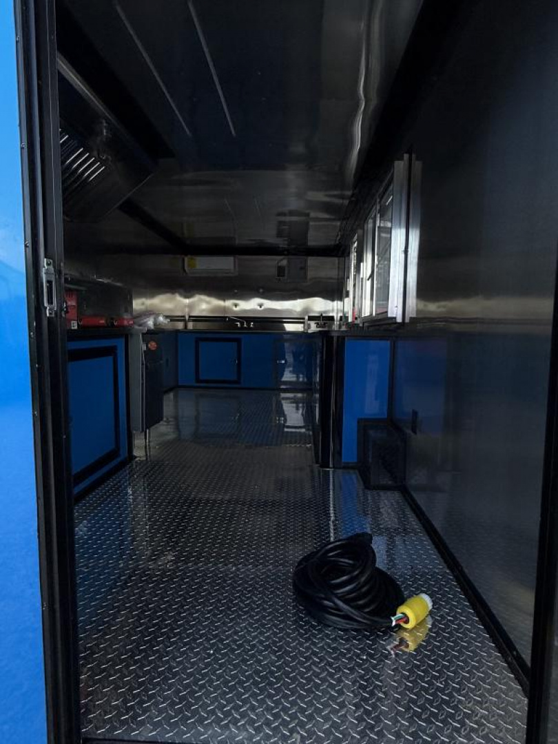 New 2026 Coast 2 Coast 8.5X20 TA CONCESSION TRAILER FULLY EQUIPPED BLACKOUT Concession
