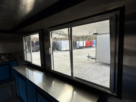 New 2026 Coast 2 Coast 8.5X20 TA CONCESSION TRAILER FULLY EQUIPPED BLACKOUT Concession