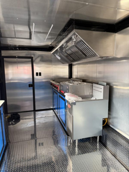 New 2026 Coast 2 Coast 8.5X20 TA CONCESSION TRAILER FULLY EQUIPPED BLACKOUT Concession
