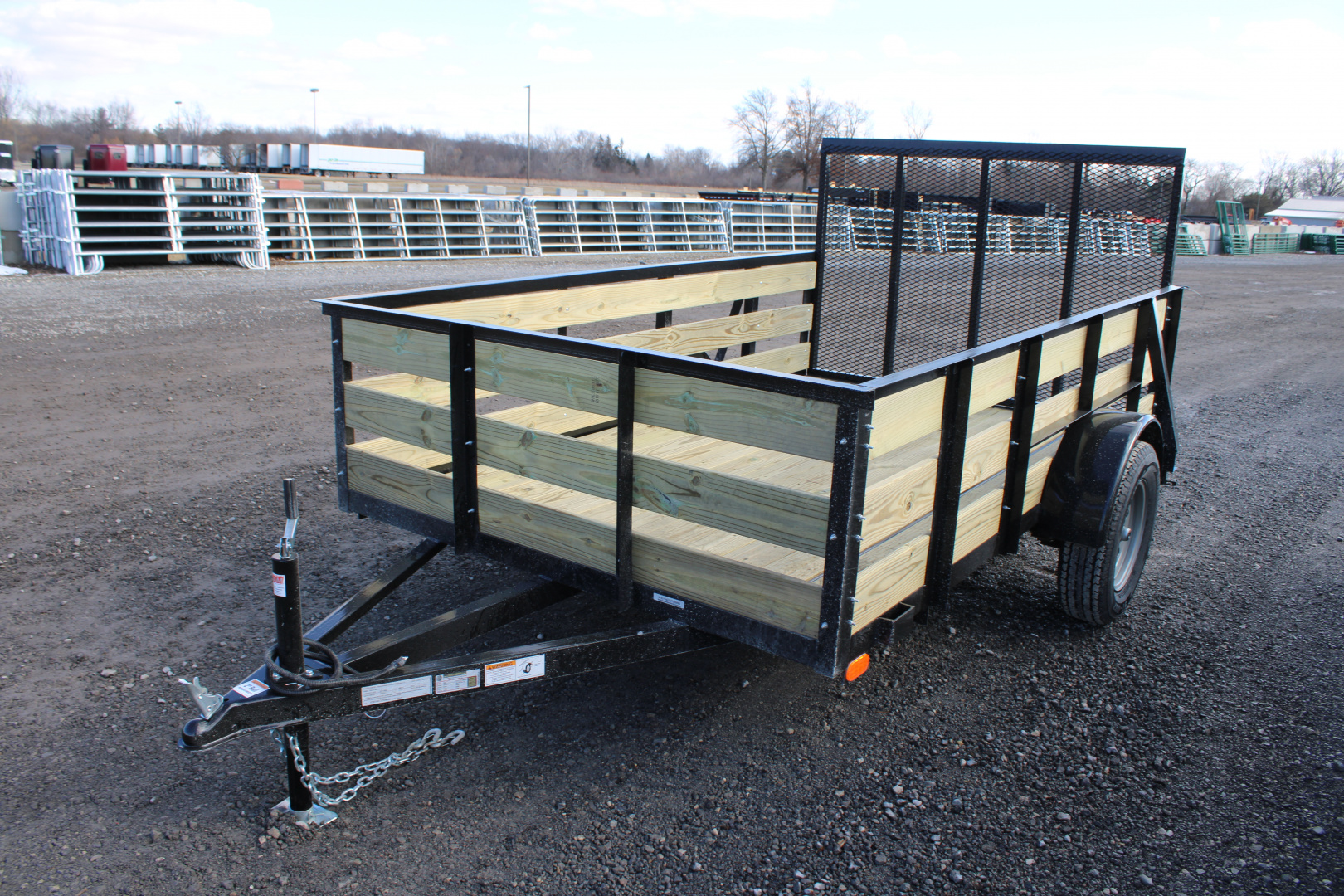New 2027 TMT 6X10 HS STOCK ID 52340 Landscape Trailer