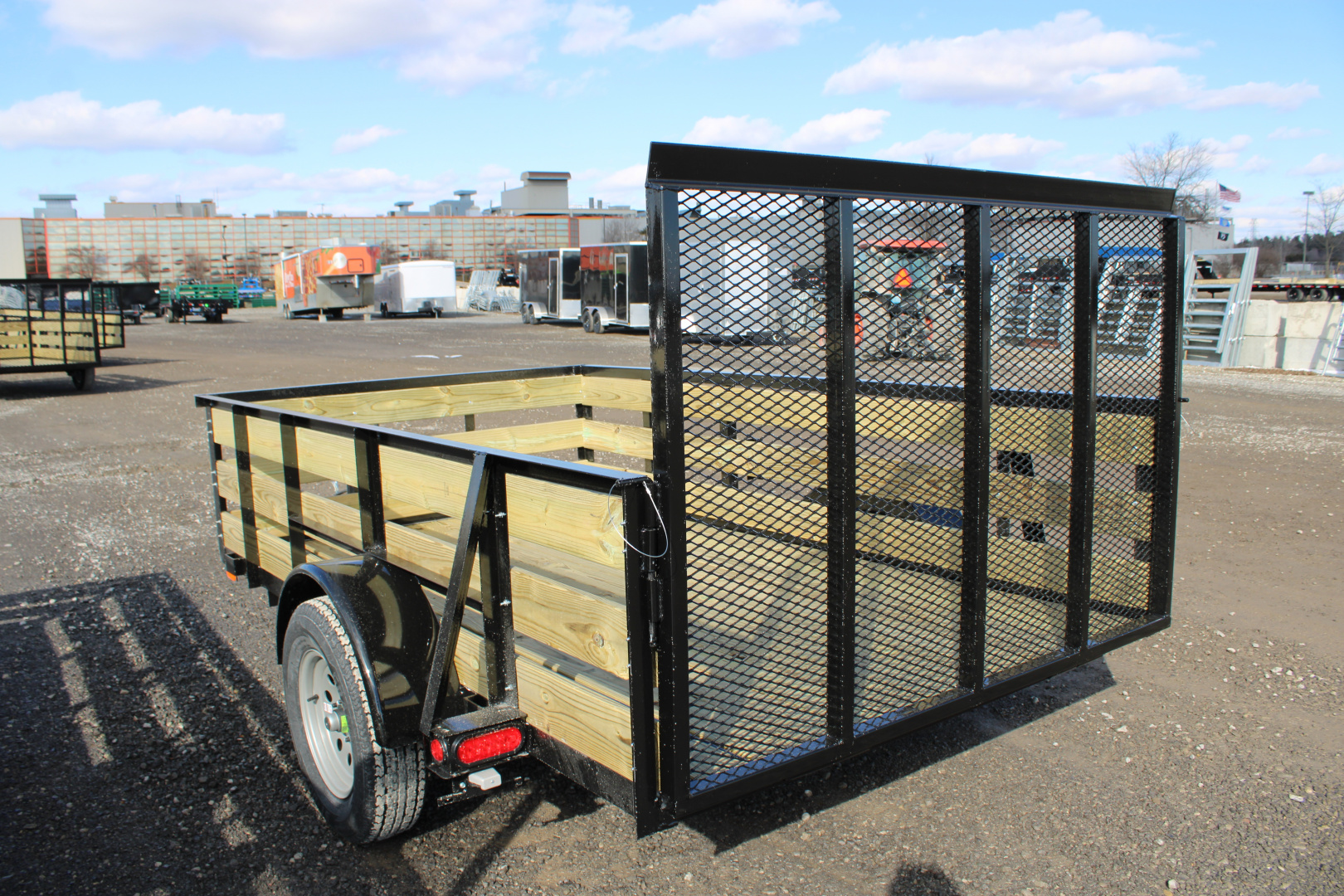 New 2027 TMT 6X10 HS STOCK ID 52340 Landscape Trailer
