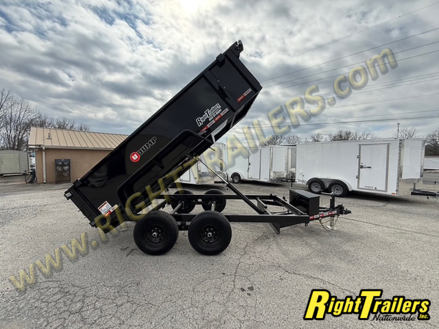 New 2026 6X12 U-Dump Dump Trailer