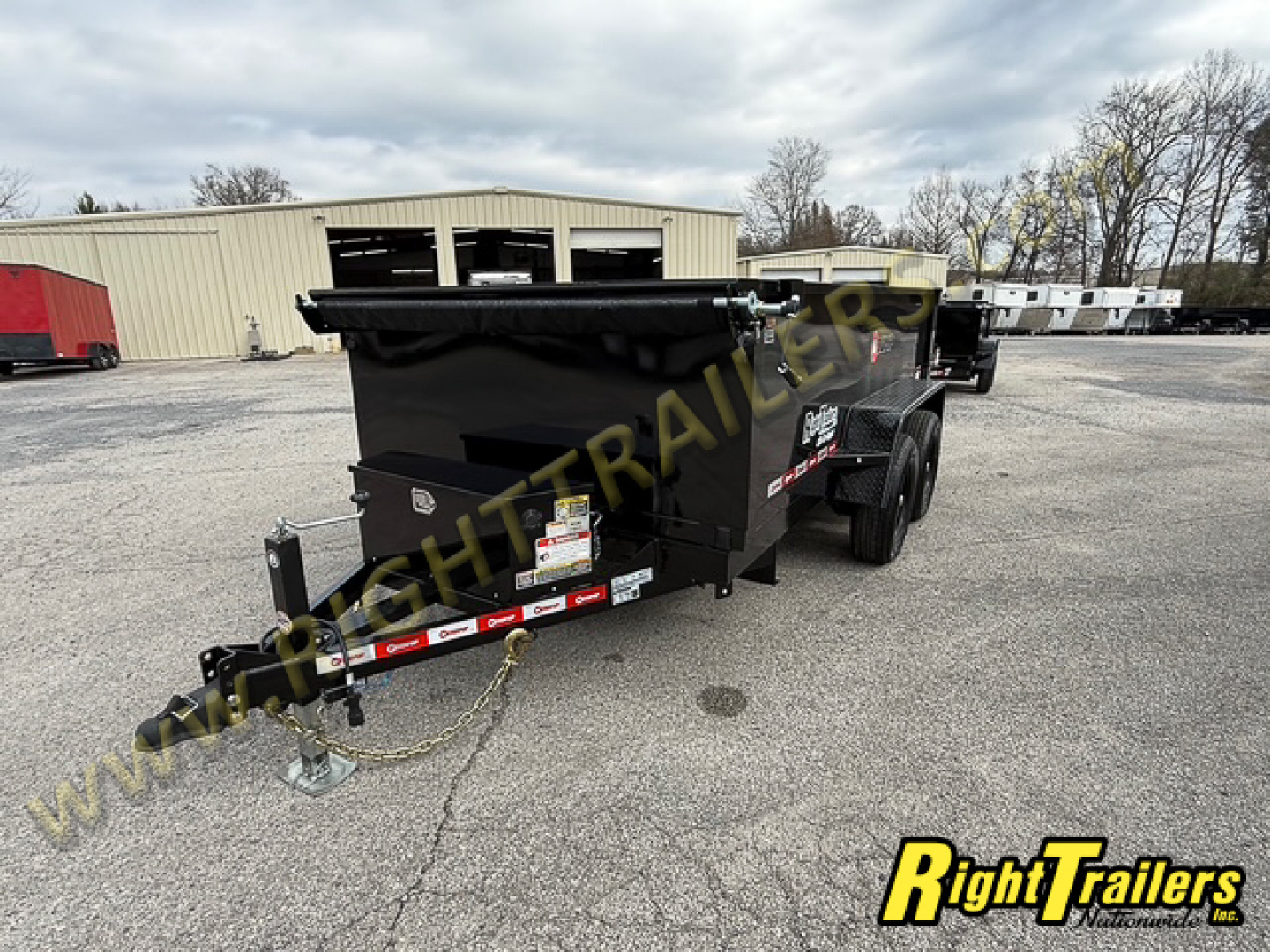 New 2026 6X12 U-Dump Dump Trailer