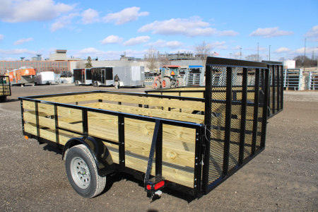 New 2027 TMT 6X12 HS STOCK ID 52342 Landscape Trailer