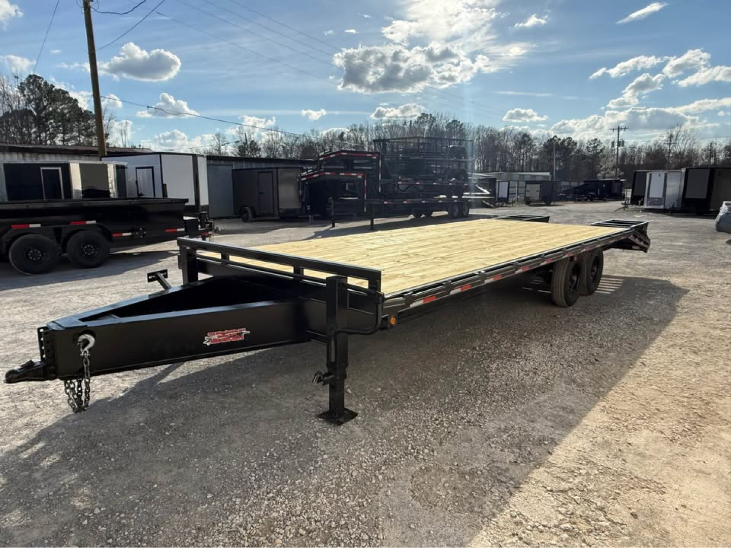 New 2026 Oak Ridge 97x25 14k Deckover Trailer
