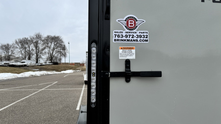 New US Cargo 7.5x14 Enclosed Trailer - RAMP DOOR & Blackout Package!