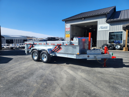New 2026 Triumph Trailers GD6 Galvanized Dump Trailer