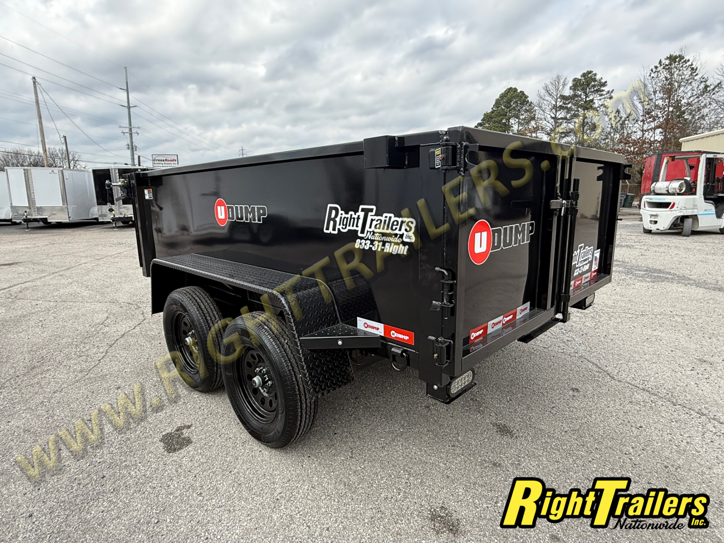 New 2026 6X10 U-Dump Dump Trailer