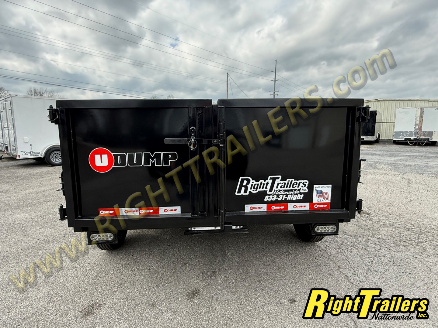 New 2026 6X10 U-Dump Dump Trailer