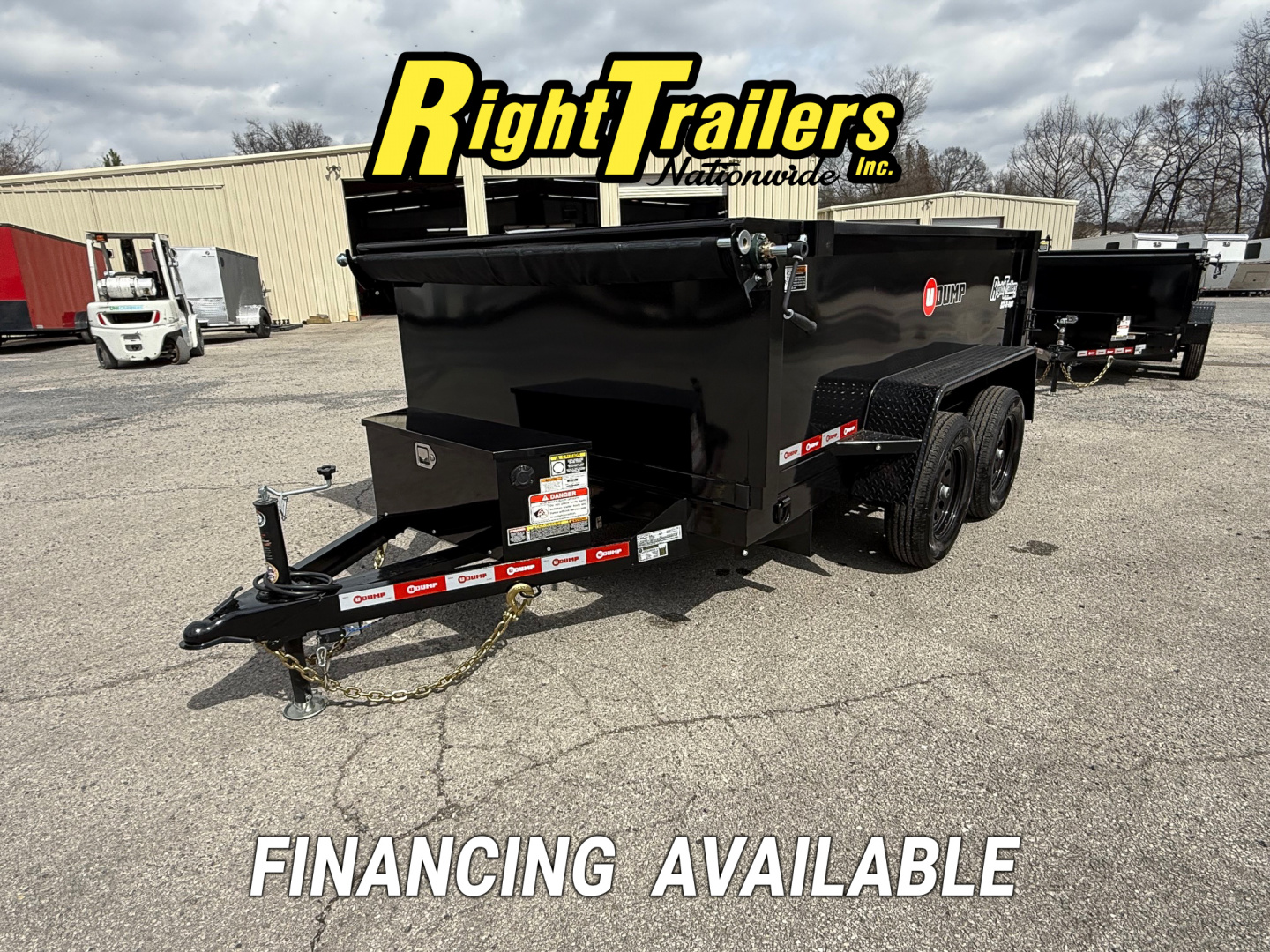 New 2026 6X10 U-Dump Dump Trailer