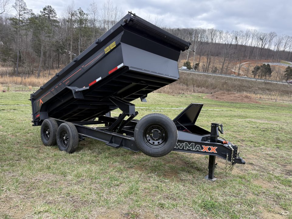 New 2026 RawMaxx GDX 14K 83X14 (10PLY) SPARE 32'' SIDES Dump Trailer