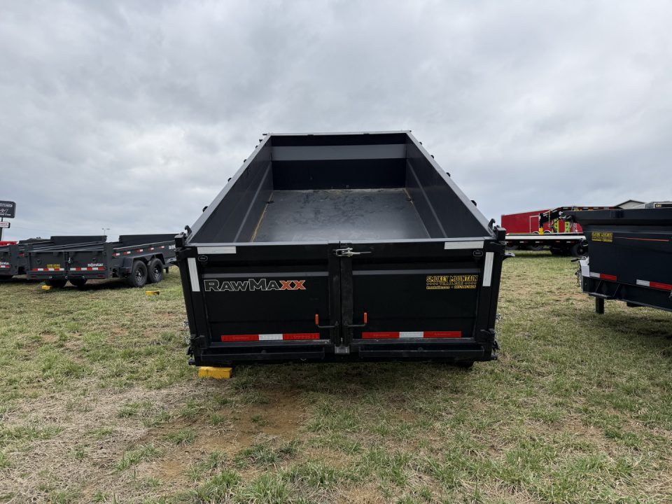 New 2026 RawMaxx GDX 14K 83X14 (10PLY) SPARE 32'' SIDES Dump Trailer