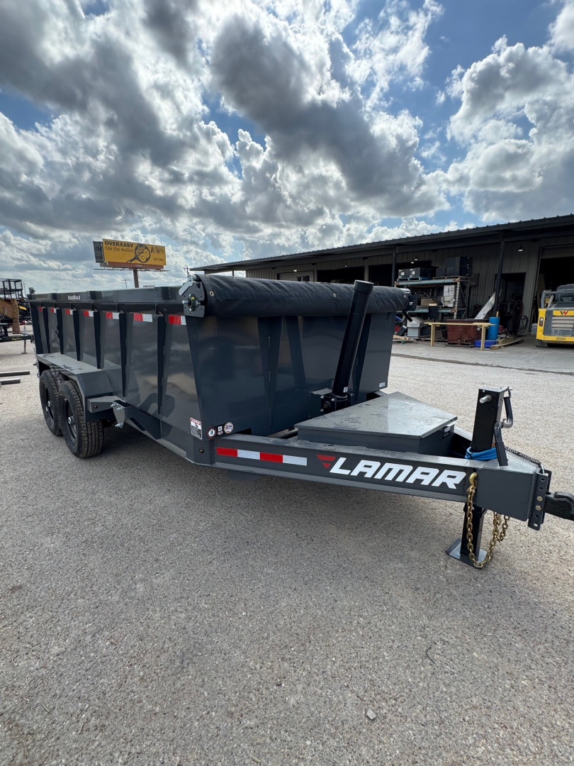 New 2026 Lamar Trailers 83X14 14K TELE Dump Trailer