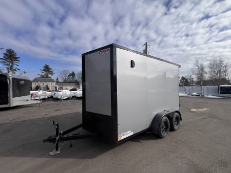 New 2026 Pace American 7x12 + 2ft V nose/ Rear Spoiler/ Polycore / Blackout - 7000GVW