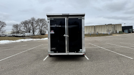 New Lightning 7x16 Aluminum Enclosed Trailer - Double Doors!