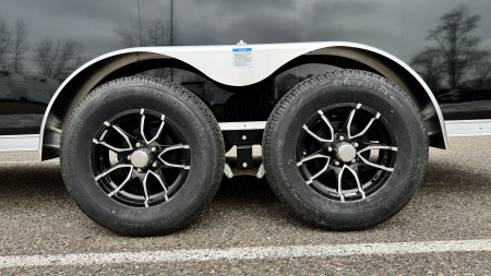 New Lightning 7x16 Aluminum Enclosed Trailer - Double Doors!