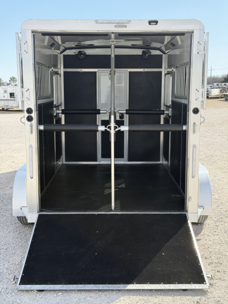 Used 2026 Shadow 2 Horse Gooseneck Straight Load Horse Trailer