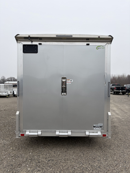 New 2026 NEO TRAILERS NAM1475TR86 (7.5' X 14') 7K V-Nose Enclosed Motorcycle Trailer