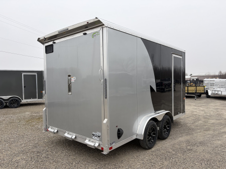 New 2026 NEO TRAILERS NAM1475TR86 (7.5' X 14') 7K V-Nose Enclosed Motorcycle Trailer