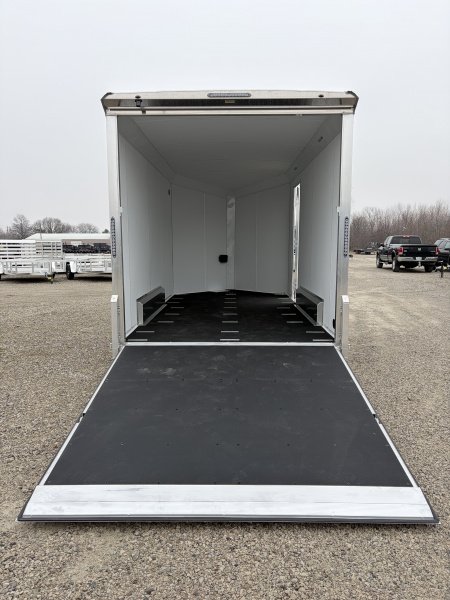 New 2026 NEO TRAILERS NAM1475TR86 (7.5' X 14') 7K V-Nose Enclosed Motorcycle Trailer