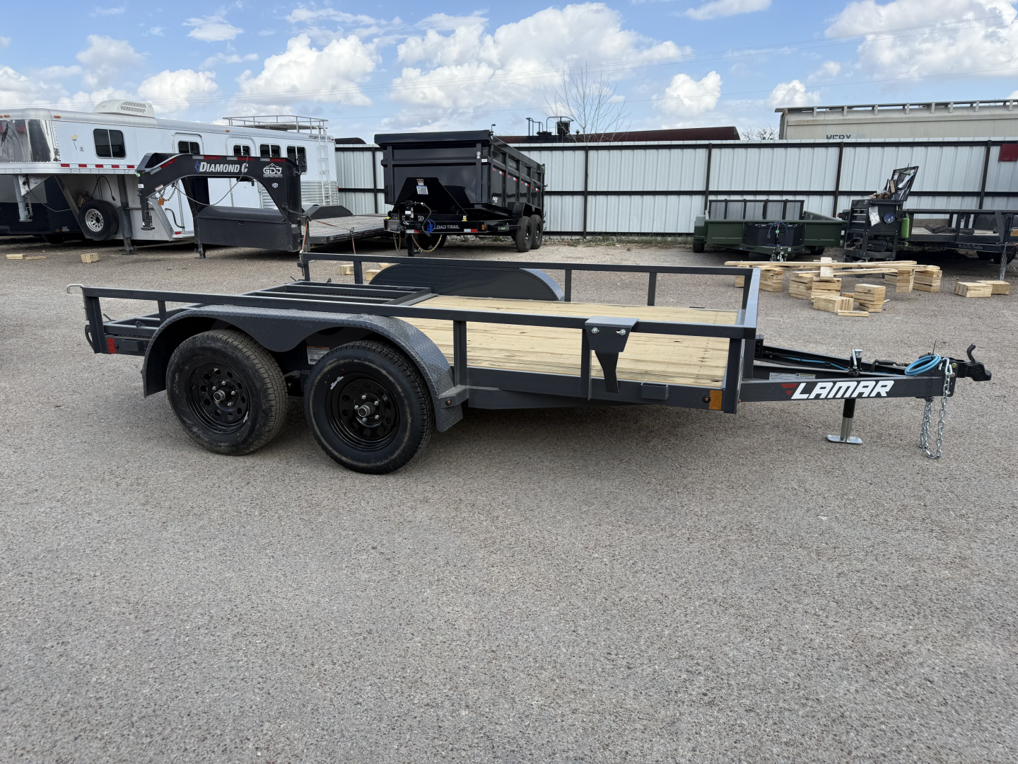 New 2026 Lamar Trailers 83X12 7K Utility Trailer