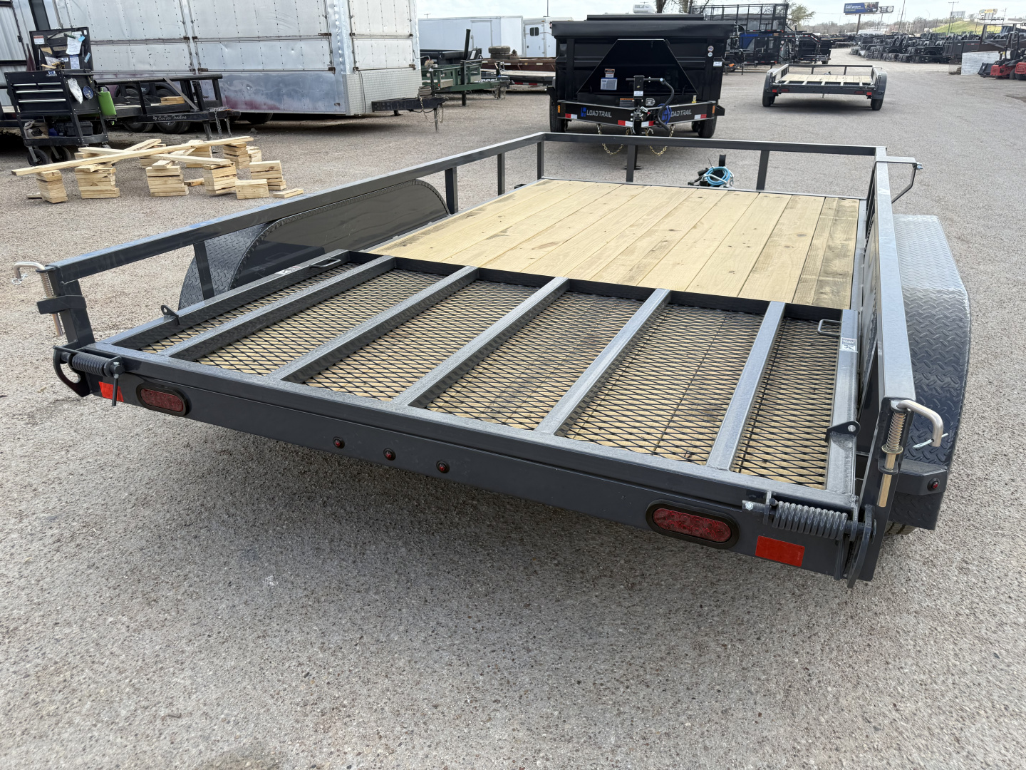 New 2026 Lamar Trailers 83X12 7K Utility Trailer