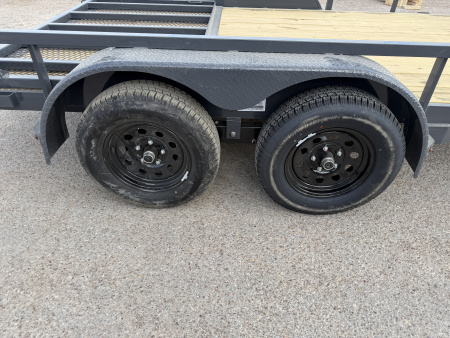 New 2026 Lamar Trailers 83X12 7K Utility Trailer