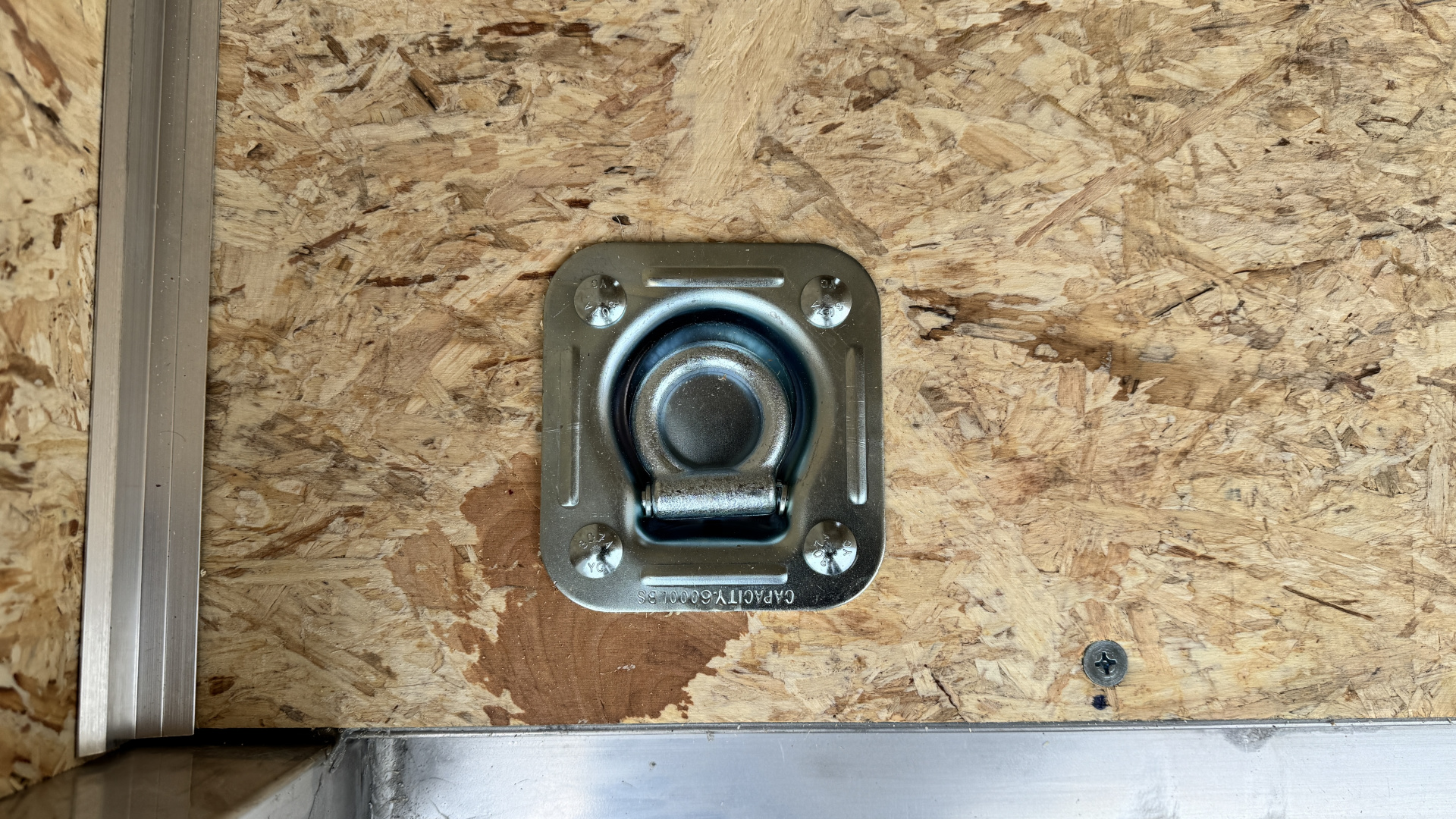 New Lightning 7.5x16 Aluminum Enclosed Trailer - Rear ramp door!