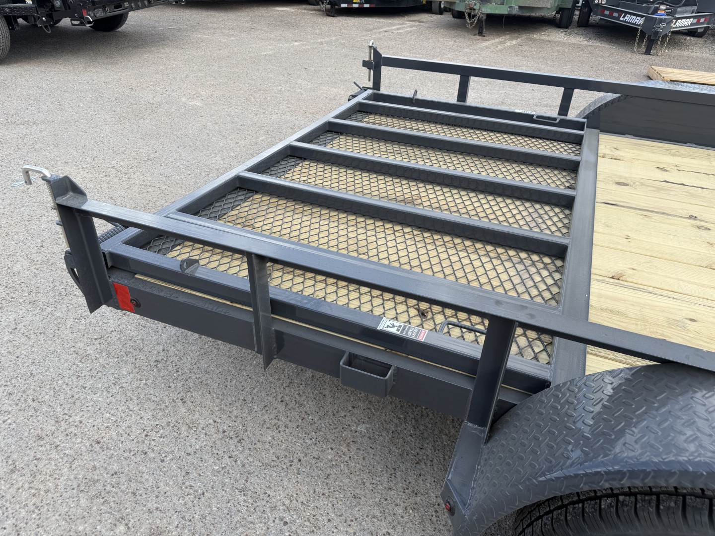 New 2026 Lamar Trailers 83X16 7K Utility Trailer