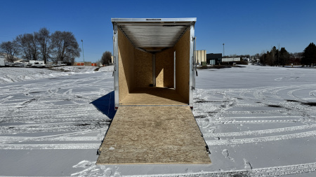 New Lightning 7x20 Aluminum Enclosed Cargo Trailer with Ramp Door!