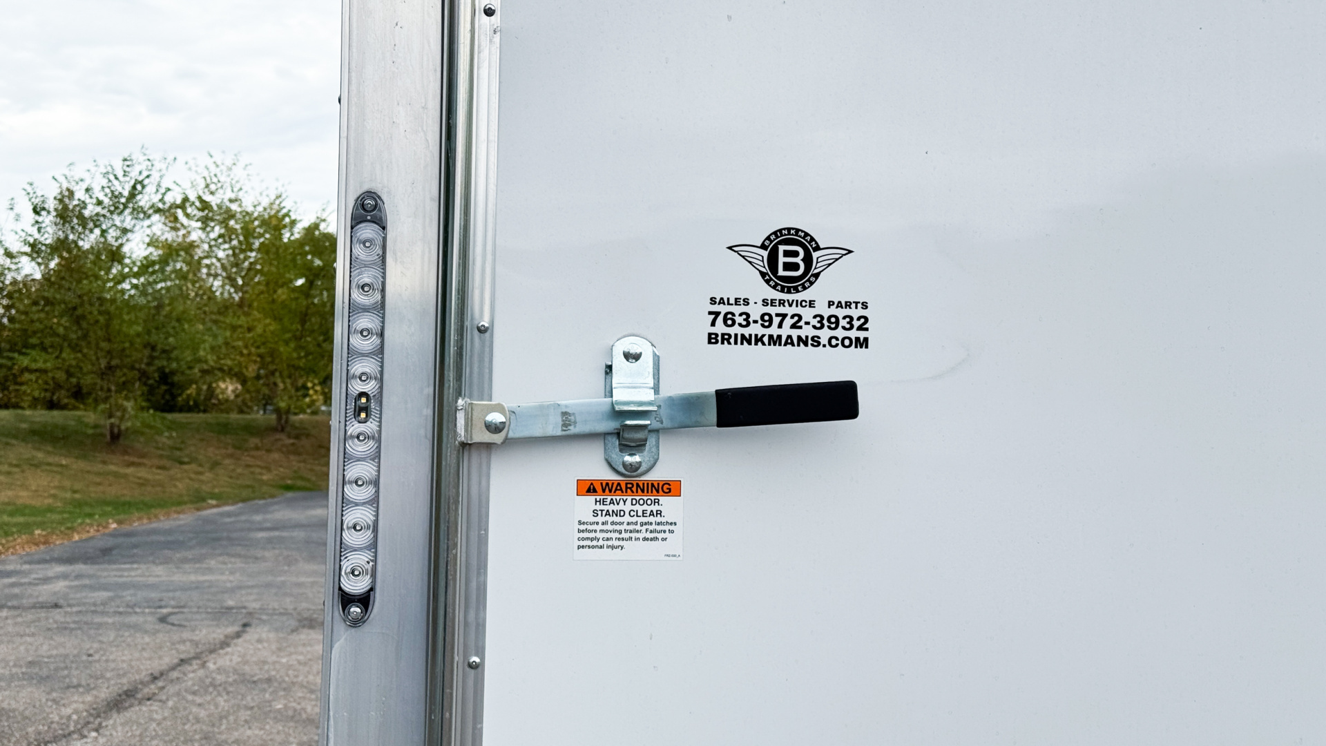 New LIGHTNING 8.5X16 ENCLOSED CARGO TRAILER - RAMP DOOR!