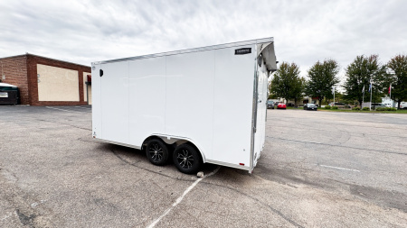 New LIGHTNING 8.5X16 ENCLOSED CARGO TRAILER - RAMP DOOR!