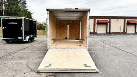 New LIGHTNING 8.5X16 ENCLOSED CARGO TRAILER - RAMP DOOR!