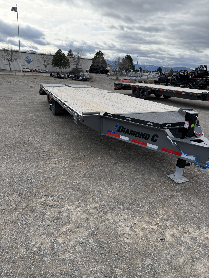 New 2026 Diamond C Trailers DEC207 24X102MR Deckover Trailer