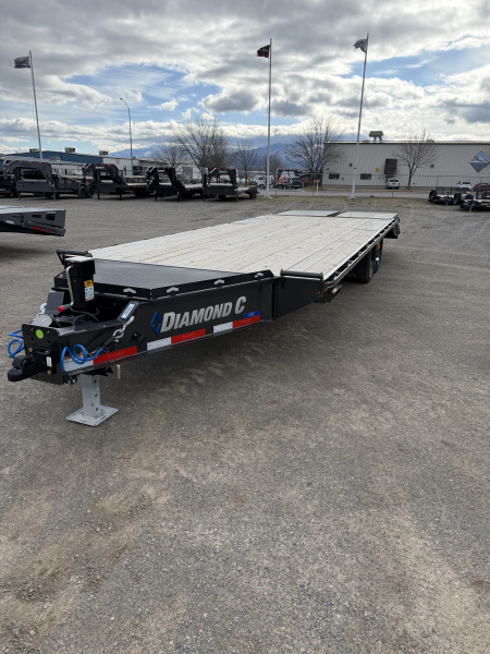New 2026 Diamond C Trailers DEC208 24X102MR Deckover Trailer
