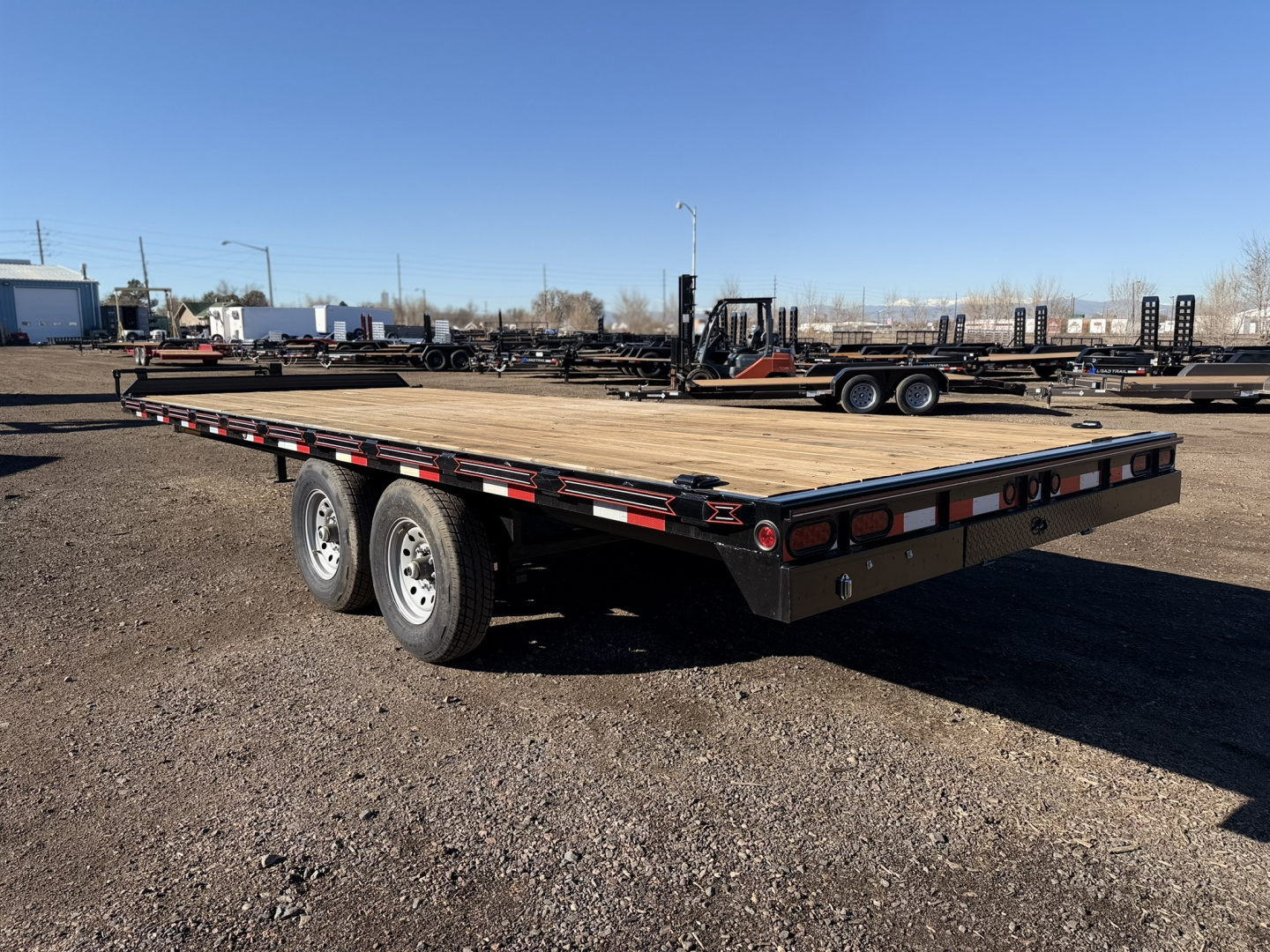 New 2026 Diamond T 8.5-22 Deckover Equipment Hauler 15K GVWR