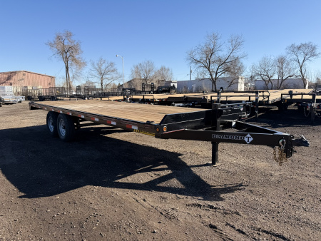 New 2026 Diamond T 8.5-22 Deckover Equipment Hauler 15K GVWR