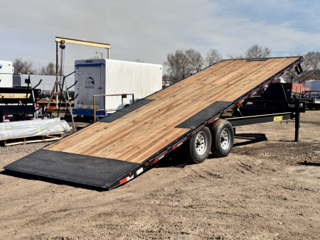 New 2026 Diamond T 8.5-26 Deckover TILT Equipment Hauler 15K GVWR