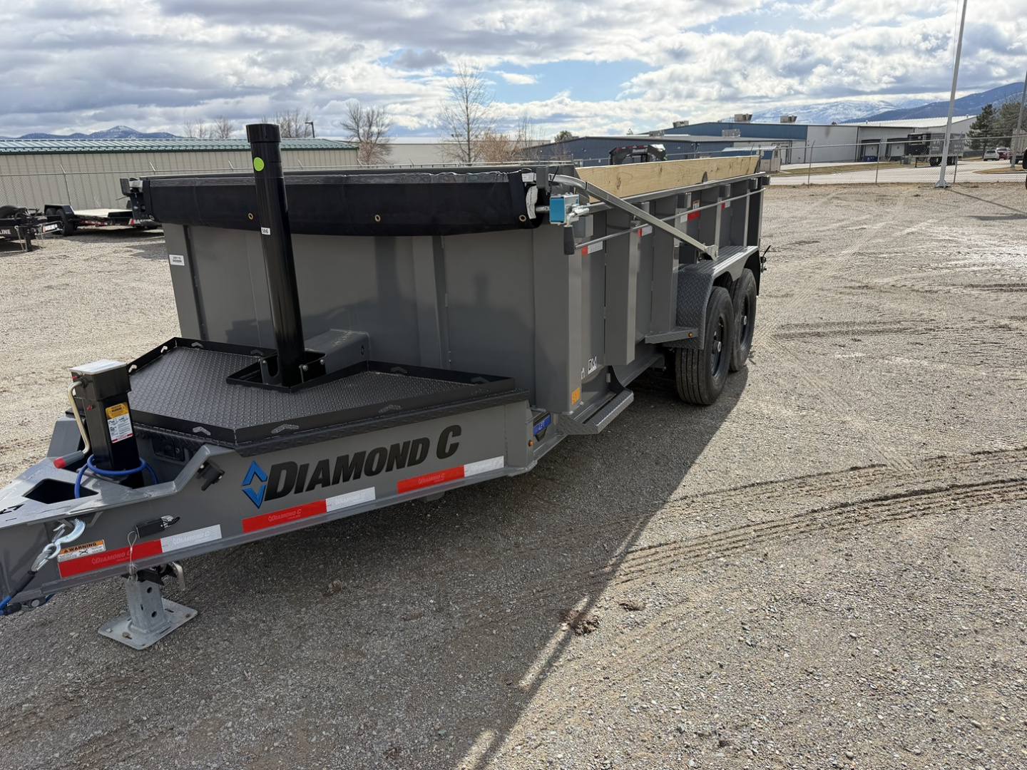 New 2026 Diamond C Trailers LPT207 14X82-32 Dump Trailer
