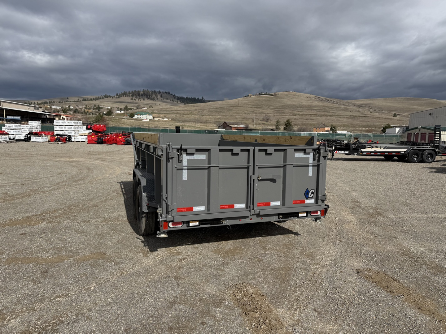 New 2026 Diamond C Trailers LPT207 14X82-32 Dump Trailer