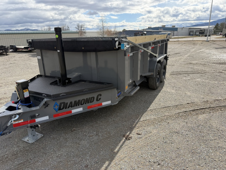 New 2026 Diamond C Trailers LPT207 14X82-32 Dump Trailer