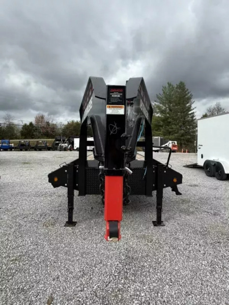 New 2026 PJ Trailers 102X40 GOOSENECK 25K GVWR (MEGA RAMPS) Flatbed Trailer