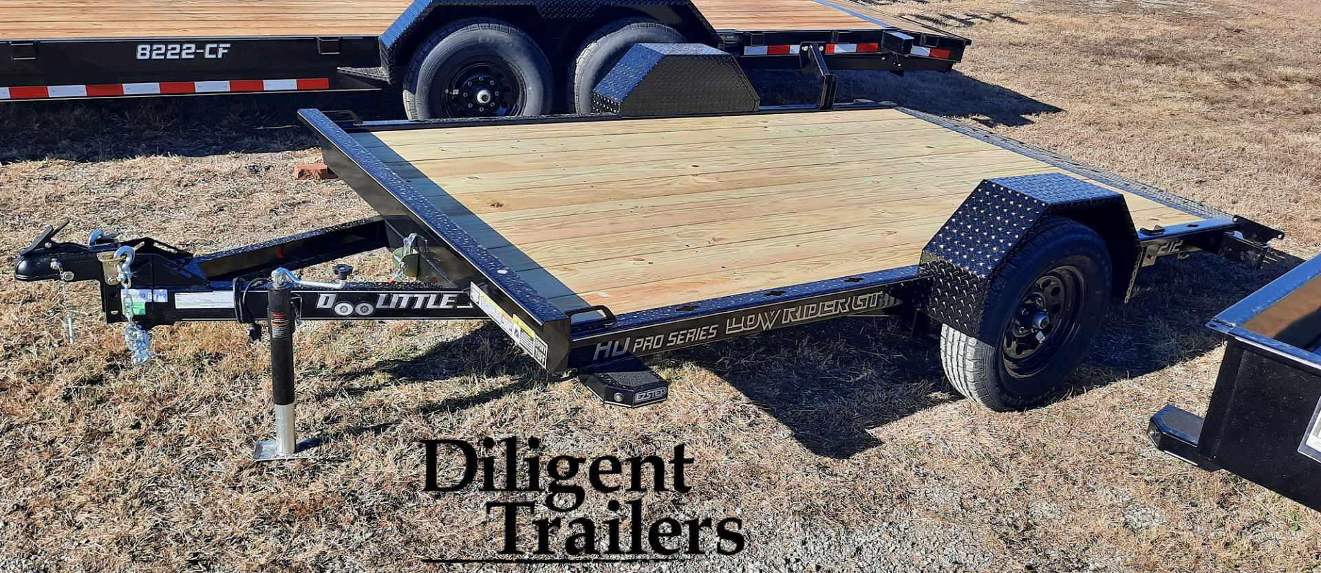 New 2026 Doolittle Trailers 72" x12' Utility Trailer Tilt Deck